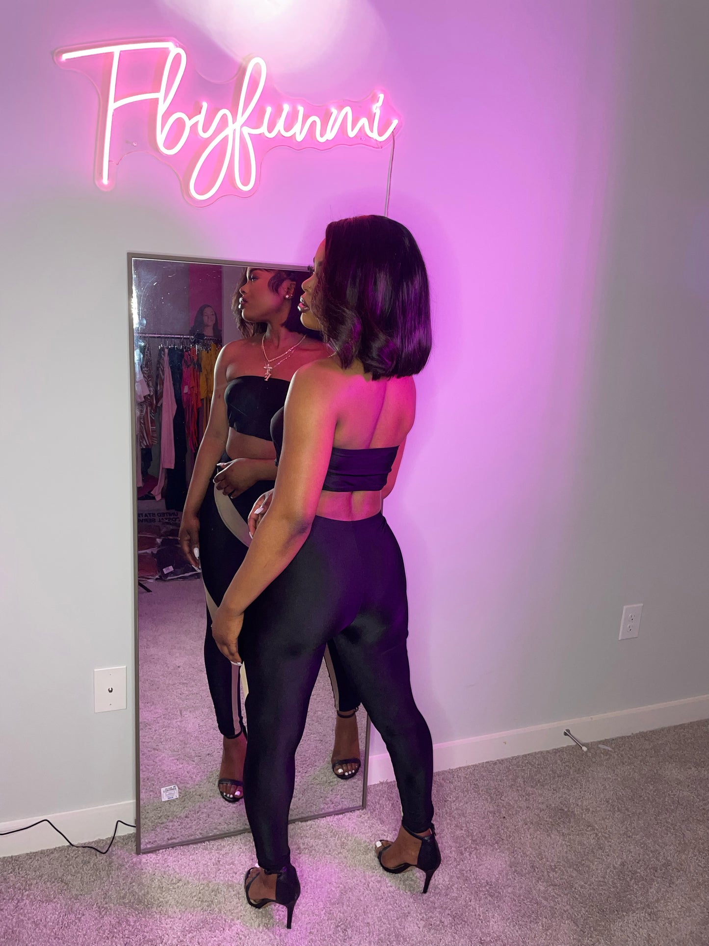 Distinct Desire Mesh Leggings 2 Piece