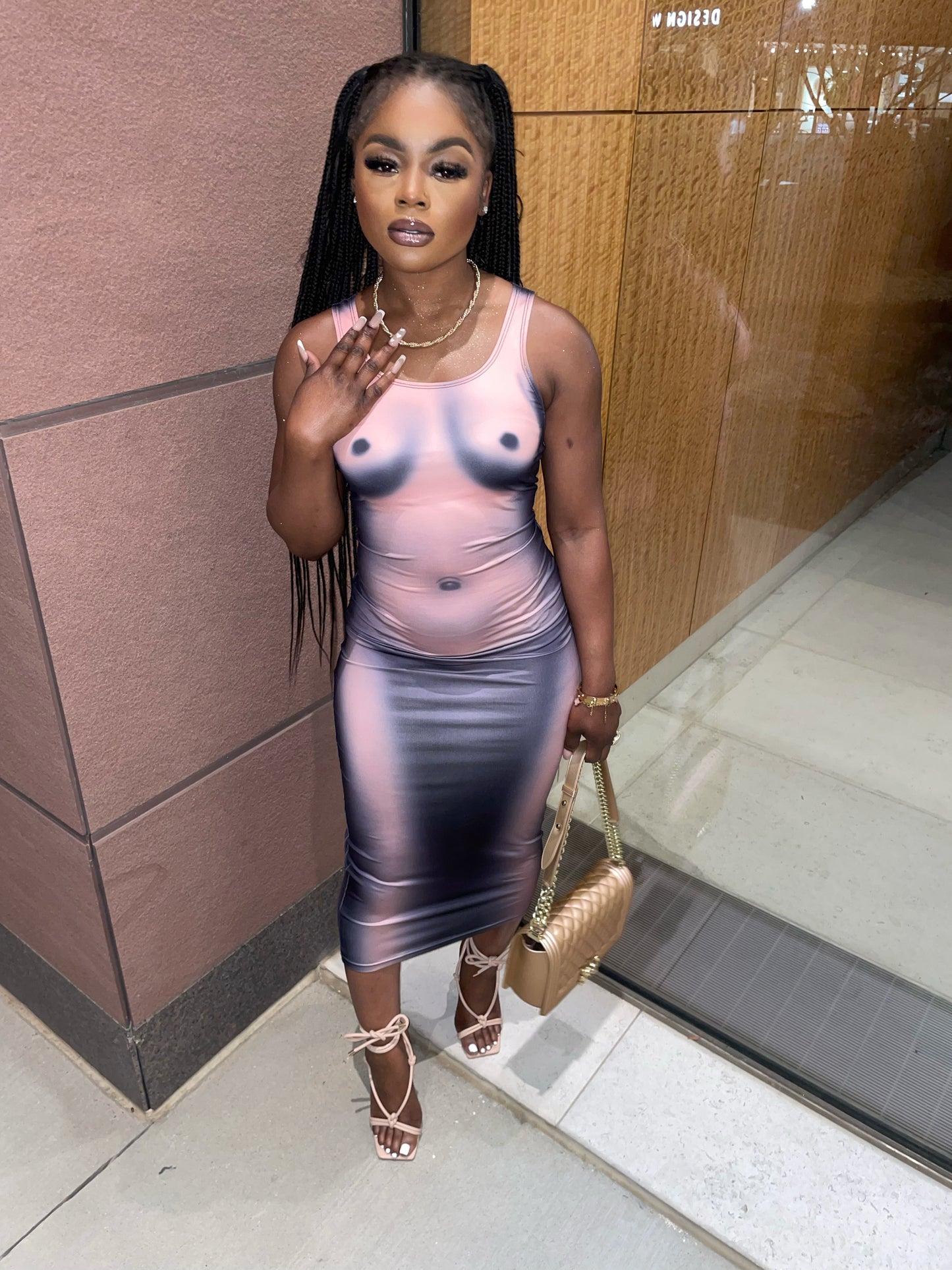 Naked dress