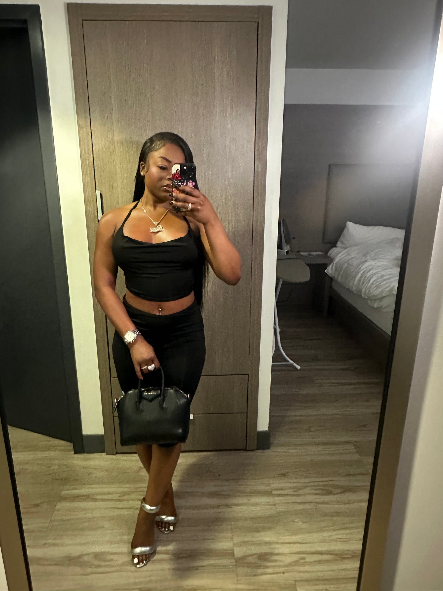 Sassy girl capri set