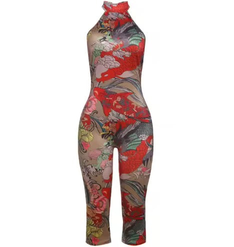 Miyoshi backless romper