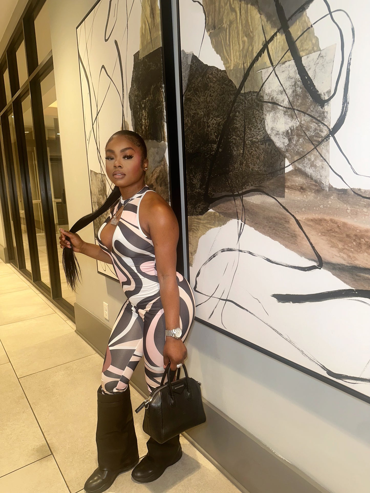 Pink Pucci jumpsuit